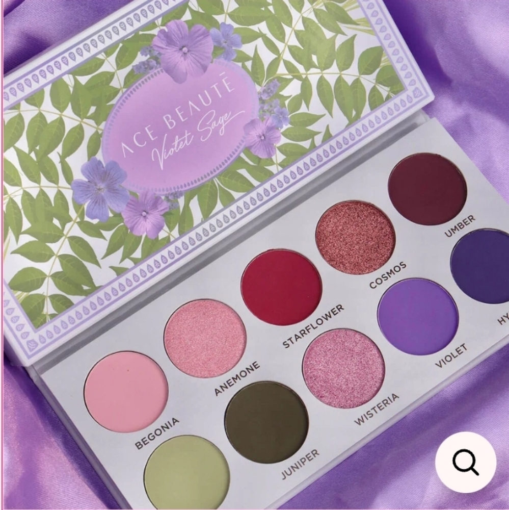 NWT Ace Beaute Violet Sage Palette- Limited Edition